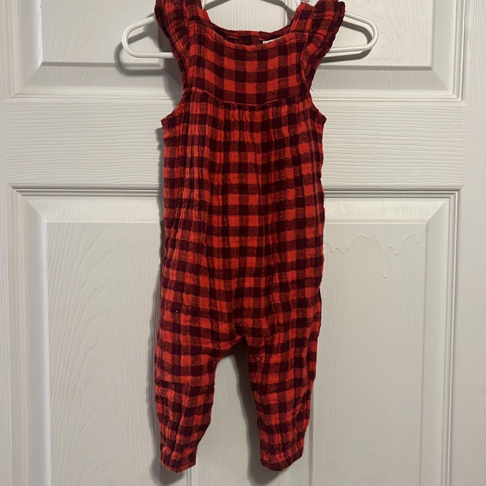 Set of 3 Cat & Jack Romper bundle (6-9mo) - Picture 2 of 10